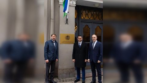 Rigada O&lsquo;zbekistonning faxriy konsulligi ochildi