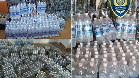 Qoraqalpog&lsquo;iston va Farg&lsquo;onada qalbaki aksiz markali alkogol mahsulotlari savdosiga chek qo&lsquo;yildi&nbsp;