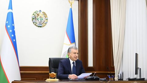 &ldquo;Biz Falastin xalqi bilan birdam ekanimizni qatʼiy bildiramiz va uning o&lsquo;z mustaqil davlatini barpo etishga bo&lsquo;lgan huquqini qo&lsquo;llab-quvvatlaymiz&rdquo; &mdash; Shavkat Mirziyoyev