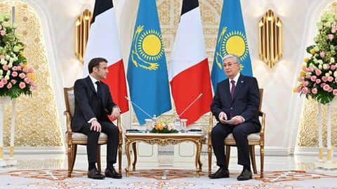 Presidents of Kazakhstan and France elevate strategic partnership through high-level bilateral talks&nbsp;