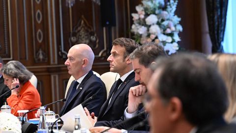 Ўзбекистон ва Франция делегацияларининг кенгайтирилган таркибдаги музокаралари бўлиб ўтди