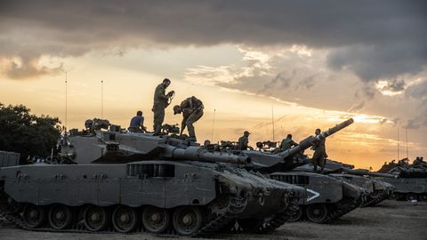 Isroil armiyasi G&lsquo;azo shahriga kirganini e&rsquo;lon qildi (xarita)