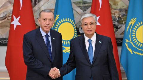 Kazakhstan welcomes Turkish president for OTS summit, strengthening fraternal bonds and $10bn trade goal&nbsp;