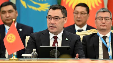 President of Kyrgyzstan Sadyr Japarov extends invitation to host next OTS summit in 2024&nbsp;