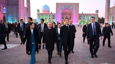 Macron's Uzbekistan visit: fostering cooperation and stability