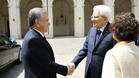 Italiya prezidenti O&lsquo;zbekistonga keladi