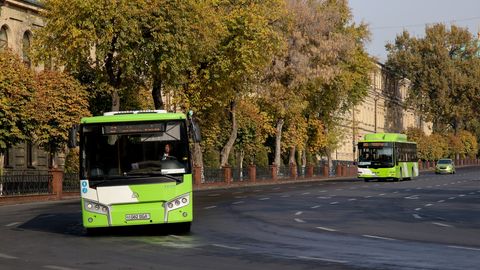 Пяти автобусам Ташкента изменили маршрут