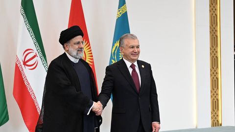 Shavkat Mirziyoyev and Ibrahim Raisi discuss trade and collaborative projects at ECO summit