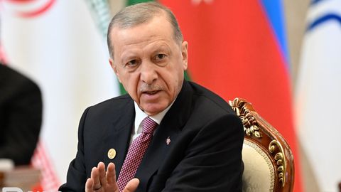 Erdogan urges OIC member states to raise voices on Gaza in&nbsp;ECO summit