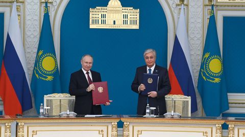 Presidents Tokayev and Putin unveil 10-year plan: $33bn investment, 143 joint projects for Kazakhstan-Russia alliance&nbsp;