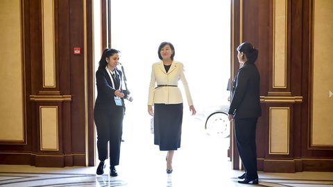 First Lady Aigul Japarova joins international forum: unveils Kyrgyzstan's youth-driven climate strategy &nbsp;
