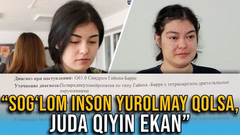 &ldquo;Rossiyaga oyoqda borib, shol bo&lsquo;lib qaytdim&rdquo; &mdash; 26 yoshda nogironga aylangan qiz davolanishi uchun xalqdan yordam so&lsquo;ramoqda (video)