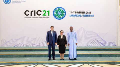 CRIC-21: Samarkand declaration spurs global action on land degradation - UNCCD session in Uzbekistan with 500 delegates&nbsp;