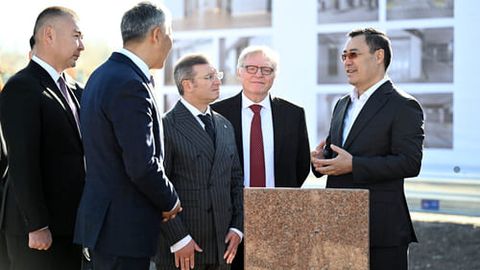 President Japarov unveils 'Manas Tower 45': Bishkek's skyline soars with 45-floor marvel&nbsp;