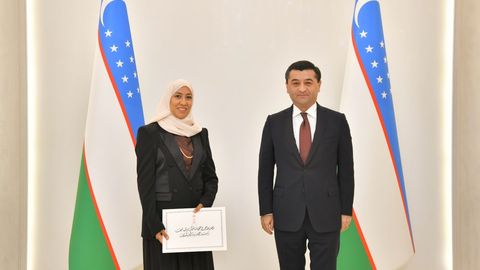 Uzbekistan and Oman forge stronger ties as Ambassador Albusaidi presents credentials to Foreign Minister Saidov&nbsp;