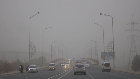 Qarshida changli havo kuzatilmoqda (foto)