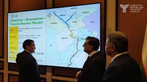 Uzbekistan, Afghanistan, and Pakistan collaborate on $7bn trans-Afghan railway project