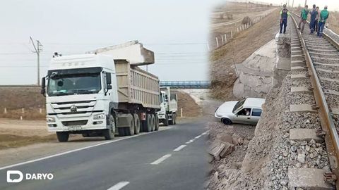 Jizzaxda yuk mashinasi temiryo&lsquo;l ko&lsquo;prigining bir qismini o&lsquo;pirib ketgani yuzasidan izoh berildi