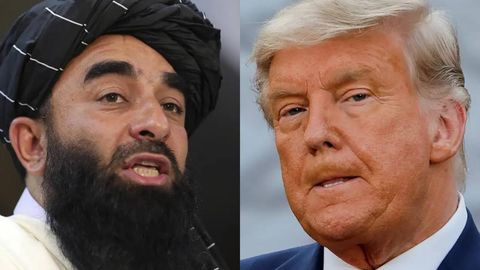 &ldquo;Tolibon&rdquo; Trampning Afg&lsquo;onistondagi bazani qaytarib olishiga javob qaytardi