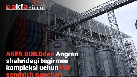 AKFA BUILD PIR sendvich panellari&nbsp;&nbsp;