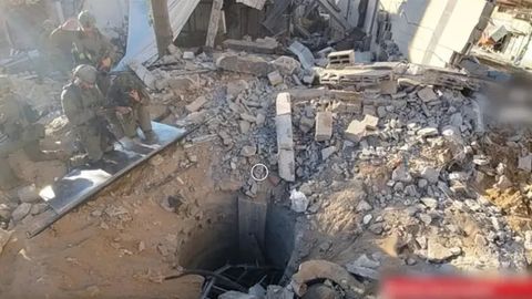 Isroil Al-Shifo kasalxonasi ostidagi HAMAS tunnelini ko&lsquo;rsatdi (video)