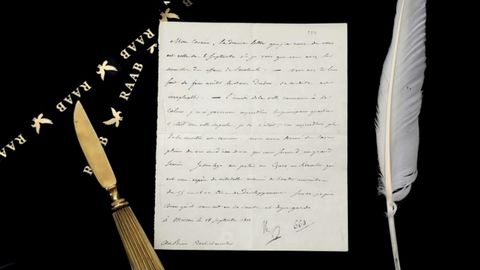 Наполеоннинг мактублари аукцион орқали сотилади