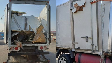 Namangandagi zapravkada yengil yuk mashinasi gaz balloni portladi 