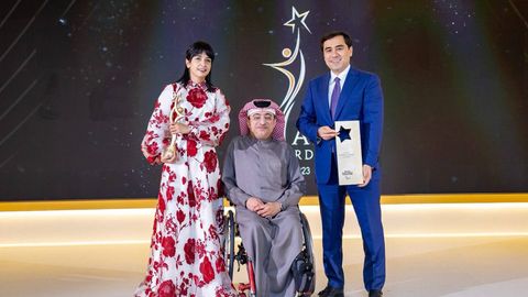 Мухторхон Тошхўжаев ва&nbsp;Асила Мирзаёрова&nbsp;Осиё Паралимпия қўмитаси томонидан тақдирланди