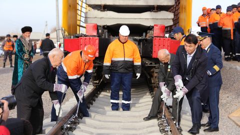 Kazakhstan-Uzbekistan railway: 152km line to create 3,400 jobs, boost cargo transit by 16%