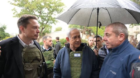 Ilon Mask Isroilda Netanyaxu bilan uchrashdi (video)&nbsp;