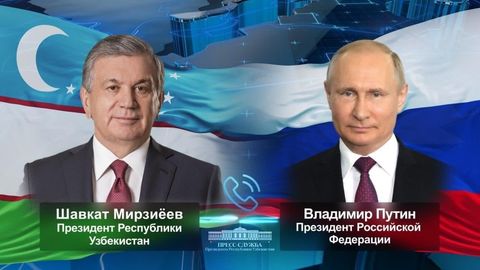Uzbekistan and Russia Presidents discuss implementation of high-level agreements&nbsp;
