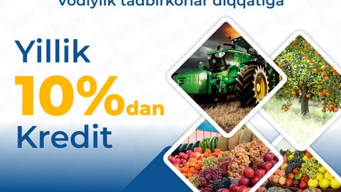 MKBANKda 350 ming AQSh dollarigacha kreditlar ajratilmoqda