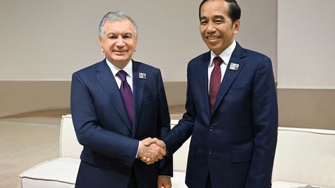 Шавкат Мирзиёев Индонезия президенти билан учрашди