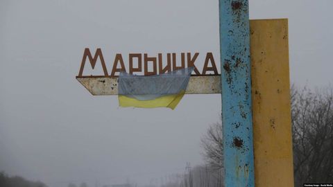 Россия қўшинлари Донбассдаги Маринка шаҳрини тўлиқ эгаллаб олди &mdash; Bild (видео)