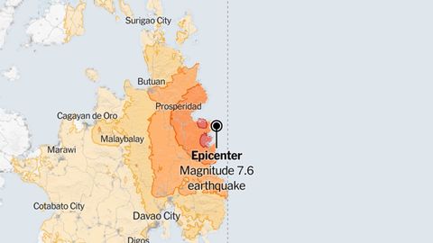 Philippines earthquake: 7.6 magnitude quake rocks Southern region, kills one&nbsp;