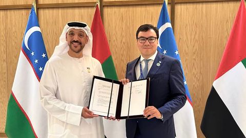 Uzbekistan and UAE collaborate on green initiatives at COP28