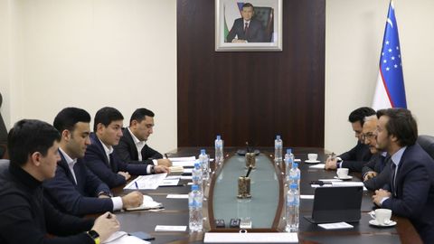 Minister of Mining and Geology of Uzbekistan meets with Turkish Kalyon Holding delegation&nbsp;
