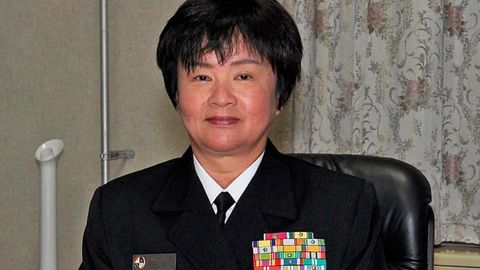 Япония тарихида биринчи марта аёл кишига адмирал унвони берилди