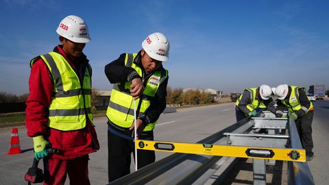 China's CR20G completes 87km A380 highway reconstruction in Uzbekistan