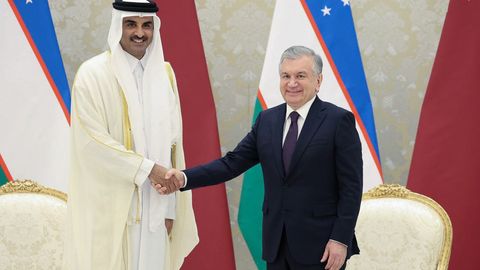Shavkat Mirziyoyev Qatar amirini milliy bayram &mdash; Mustaqillik kuni munosabati bilan tabrikladi
