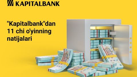 &ldquo;Kapitalbank&rdquo;dan yutuqli o&lsquo;yin tugashiga ham ikki haftadan kamroq vaqt qoldi.&nbsp;