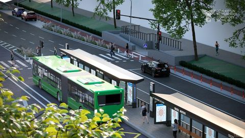 TAILEV unveils Green City corridor in Uzbekistan: 36 bus lanes for Tashkent's low-carbon transport transformation