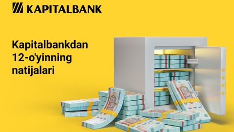 &ldquo;Kapitalbank&rdquo; 2024-yil 3-yanvar kuni so&lsquo;nggi Chevrolet Nexia 3 avtomobili va 40 million so&lsquo;m pul yutug&lsquo;i oyinini o&lsquo;tkazadi&nbsp;