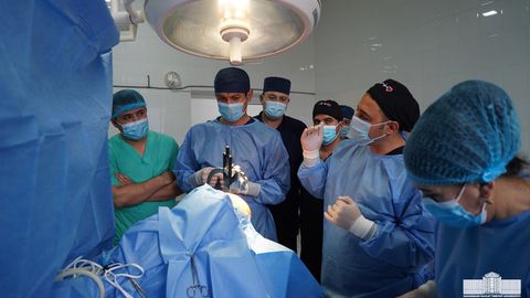 Uzbekistan conducts its first successful brain surgery for Parkinson's disease