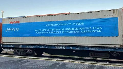 JA Solar supplies 240MW PV modules for ACWA Power&rsquo;s project in Uzbekistan&nbsp;