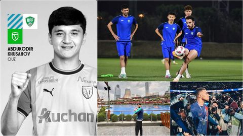 Instagram Sport: &ldquo;Lans&rdquo; Abduqodir Husanovga omad tiladi, OFK O&lsquo;zbekiston terma jamoasining Osiyo Kubogidagi gollarini yodga oldi, Kilian Mbappe &ldquo;PSJ&rdquo; bilan navbatdagi sovrinini qo&lsquo;lga kiritdi