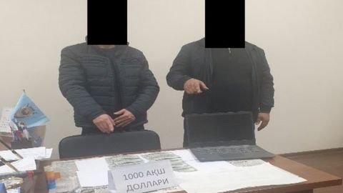 Самарқандда икки нафар ҳоким ёрдамчиси 1000 доллар пора билан қўлга тушди