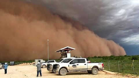 Территорию Туркменистана вновь может накрыть пыльная буря&nbsp;