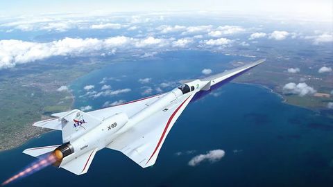 НАСА товушдан тез учадиган экспериментал Х-59 самолётини тақдим этди