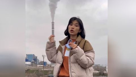 Ангрен ИЭСда ёқилаётган сифатсиз кўмирнинг ҳаво ифлосланишига таъсири айтилган роликка муносабат билдирилди